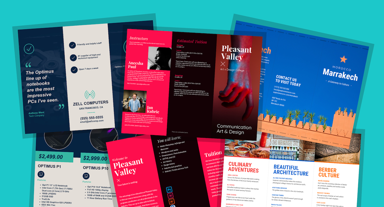 Brochures of VED Education